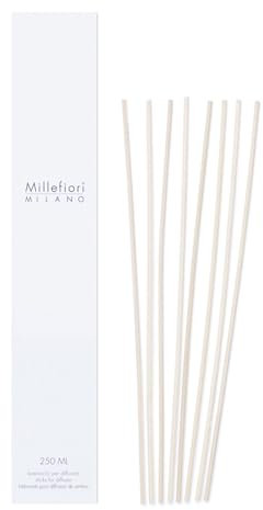 Millefiori Ersatzstäbchen für Diffuser 250 ml, Rattan, Natural, 6.4 x 31.6 x 1 cm