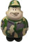 Spatzenland Anti-Stress-Squeezies Herr Bert - Soldat