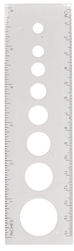 Rayher Quilling Lineal/Schablone Kreise