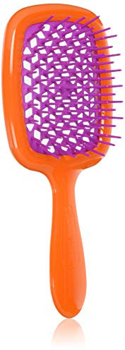 Jäneke Superbrush Bürste orange mit Fuxia Igel - 55 gr.