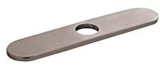 Hansgrohe 25,4 cm Grundplatte für Küchenarmaturen mit hohem Lichtbogen, Stahloptik, 25.40 cm