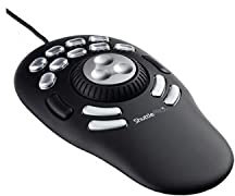 Contour Multimedia Controller PRO v2 | Ergonomisches Jog Wheel für Video/Musik/Bildbearbeitung | USB-Multimedia Controller für PC + Mac | 15 programmierbare Tasten | Jog-Ring mit 7 Geschwindigkeiten