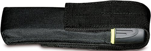 Parat Aufbewahrungstasche/Gürteltasche (optimal für Tachenlampen, verschließbar mit Klettverschluss, schwarz (leer – ohne Inhalt))