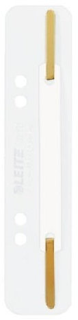 Heftstreifen 3,8x15,8cm weiß LEITZ 37100001 Plastik VE=25