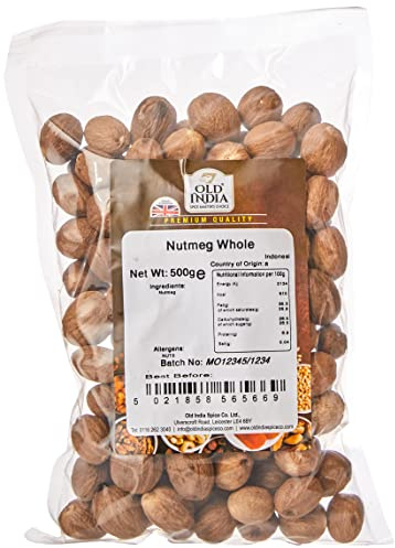 Old India Nutmeg Whole 500 g