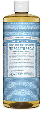 Dr Bronner'S | Baby Castile Liquid Soap | 2 x 946ml