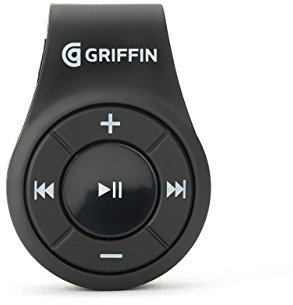 Griffin Bluetooth Wireless Music Transmitter Receiver Adaptor for iPhone 6/6s/7/8/X, Samsung S8/S8+/S9/S9+, Black