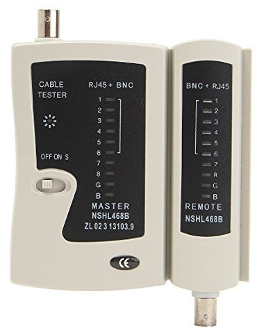 Tutoy Cavo di Rete Tester con Modello Remoto Tl-428 LAN Bnc Rj45 Ethernet Coassiale