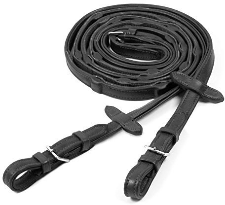 Schockemöhle Durasoft Grip Reins Full Size Black