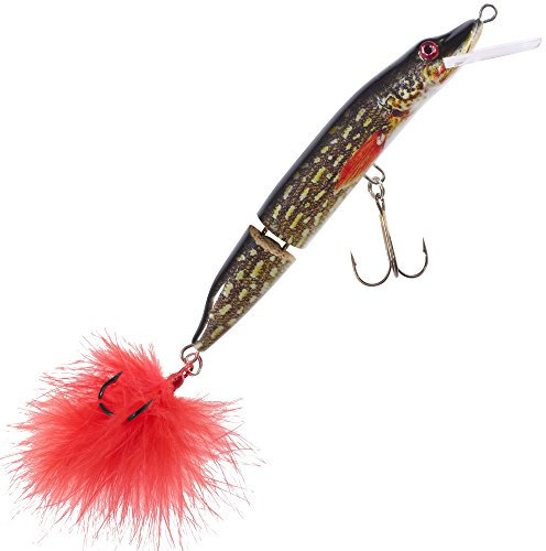 Balzer MK Schlanker Hecht Wobbler - Hechtwobbler zum Spinnangeln auf Hecht, Zander & Barsche, Hechtköder, Spinnköder für Hechte, Farbe/Teilung:Hecht dunkel / 2 teilig, Länge/Gewicht:16cm / 16g