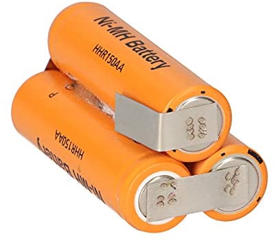 3,6V 1500mAh Akku Akkupack Mignon AA Industrie-Akkus NiMH mit Lötfahne Akku Pyramide