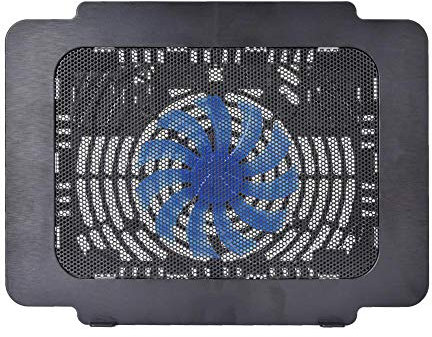 ASHATA Laptop Cooling Stand 12-15.6, Ultra Quiet Laptop Cooler Bracket with Fan at 1200RPM, Gaming Laptop Cooling Pad, & Ultra-Slim Design
