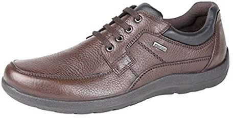 Imac Lennie Mens Grain Leather Apron Shoes Brown EU 41