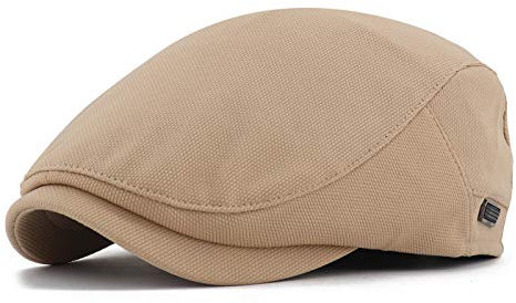 Gisdanchz Coppola Scozzese Uomo Berretto Uomo Flat cap Berretti Invernali Coppola Estiva Cappelli con Visiera Cappellino Mens Newsboy cap Hunting Hats Golf Cabbie Hat Ivy Gatsby Hat Cachi