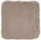 CB Home & Style Kunstfell Dekofell Teppich rosa grau Taupe Creme Sitzkissen Lammfellimitat Felloptik Verschiedene Größen (Taupe, 38 x 38 cm)
