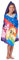 Northwest My Little Pony Strandtuch mit Kapuze, für kleine Kinder (1–4 Jahre), 53,3 x 129,5 cm