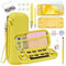 innoAura Étui Switch Lite Accessoires pour NS Switch Lite 17 en 1 avec Etui de Transport Switch Lite, Etui de Jeu Switch, Protection d'Ecran Switch Lite, Support Switch (Jaune)