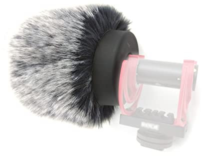 Windschutzscheiben-Windschutz für Rode VideoMic GO II 2 VMGOII VideoMicro II Mikrofon-Windschutz für tote Katzen