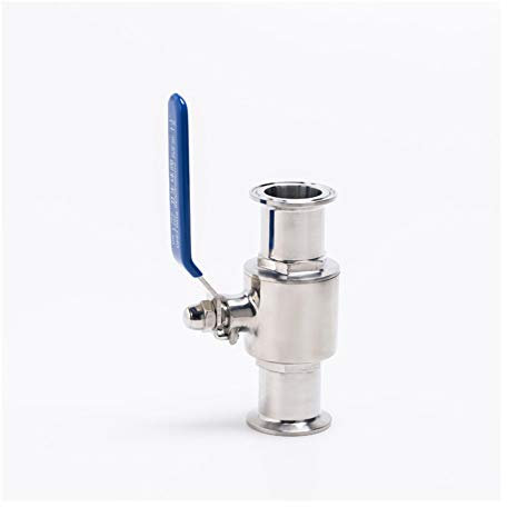 ZSBLXHHJD Kugelhahn 304 Edelstahl-Sanitär-Kugelhahn Tri Clamp Ferrule Typ for Homebrew Tagebuch Artikel 3/4 19mm