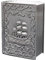 Schmuckkästchen Schmuckschatulle Vintage-Schmuckkästchen Buchform Schmuckkästchen Behälter Silber Metall Antik Für Ring Ohrringe Halskette Aufbewahrung Organizer Schmuckkasten Schmuckbox ( Blue : Bron
