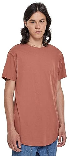 Urban Classics Herren T-Shirt Shaped Long Tee Terracotta 3XL