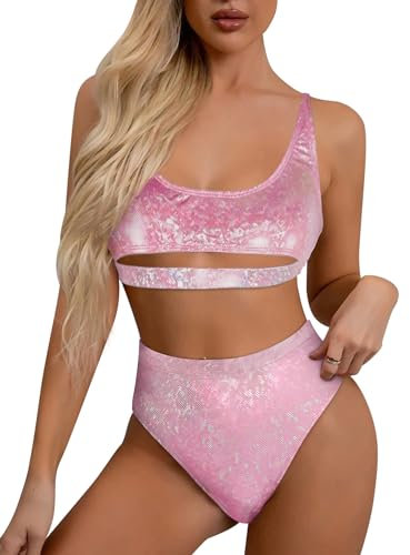 Ella Lust 1302a Ensemble de Bikini, Rose, M Femmes