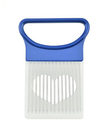 Zittop Trancheuse d'oignons en acier inoxydable pour légumes et tomates - Outil de cuisine pour gagner du temps - Facile à nettoyer