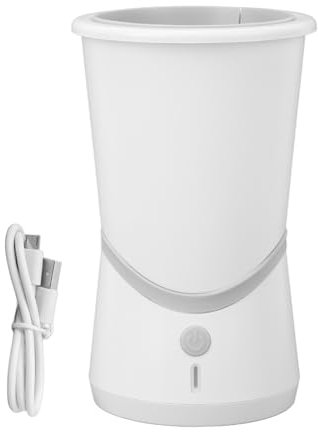 Limpiador Eléctrico de Patas de Perro, Lavadora Automática Recargable de Patas de Mascotas con Presión de Agua Ajustable para una Limpieza Profunda