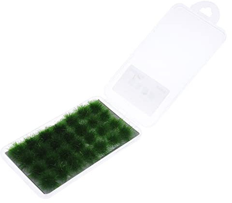 Sosoport Modellgras Dunkelgrün Dekograssimulation Für Miniatur Gebäude Landschaft DIY Garten Außenbereich