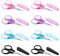 Schere Set, 8 Stück Edelstahl Allzweckschere mit Schutzhülle Bunt Kleine Bastelschere Mini High Precision Details Schere Präzise Gerade Feine Spitzen Design für Papier Schneiden Scrapbooking