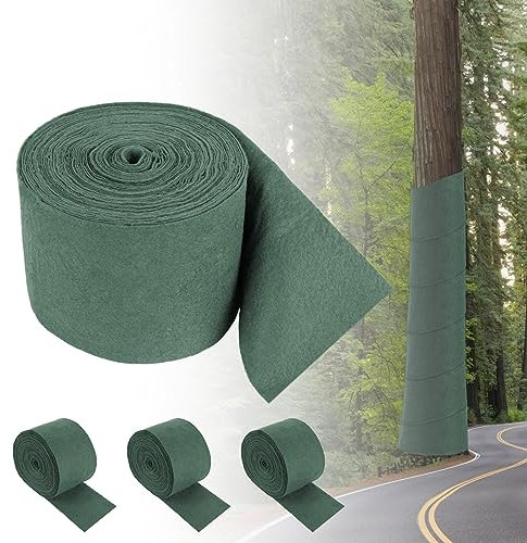 Tesmotor Tree Protection Bandage – Winter-Resistant Plant Protection Wrap for Frost and Moisture, Nutrient Protection Wrap for Transplanting Plants (20M)