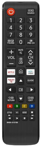 FOXRMT BN59-01315B Télécommande pour Samsung Smart TV, Remplacement Télécommande Samsung Téléviseur, Aucune Programmation requise