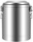 SABUIDDS Termo con bomba, 20 l, dispensador de bebidas de acero inoxidable, calentador de alimentos con tapa, para chocolate caliente, té con leche, té helado, leche, zumo, café al aire libre, viajes