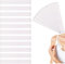Heanvmyss Biadesivo per Scollature,200 Pezzi Fashion Beauty Tape,Adesivo per Vestiti Scollati,Nastro Biadesivo per Tessuti,Nastro Biadesivo per il Corpo Trasparente per Tutte le Tonalità di Pelle(85*1