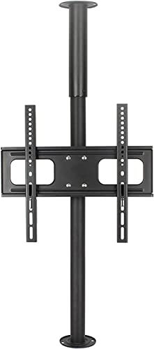 IUokLU Support Mural pour téléviseur pivotant et inclinable à 360° en Acier laminé à Froid pour téléviseurs Plats et incurvés de 32 à 55 Pouces jusqu'à 99 LB,