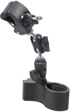 Asukohu Metal Adjustable Clamp Holder Featuring 360 Rotate for Mounting Microphones Hair Dryers and Handheld Fan Adjustable Microphone Stand