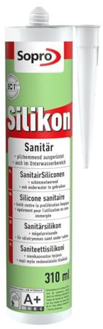 Sopro SanitärSilicon Kartusche 310 ML (Lichtgrau 23)