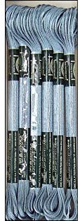 Dmc Satin Floss 8.7Yd-Light Antique Blue