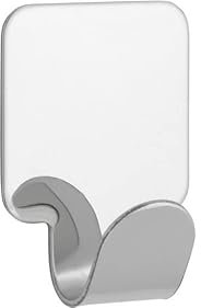 SIRO Kleiderhaken selbstklebend Hainburg, Selbstklebend, Schlicht, Stahl chrom glänzend, 41 mm x 16 mm x 30 mm, LA Selbstklebend mm, 2178/ZN1K
