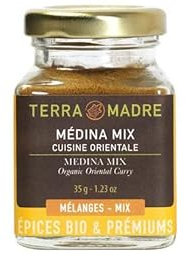 TERRA MADRE Mélange d'épices pour tajines Medina Mix bio 35g - INDE