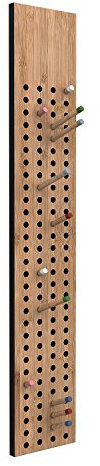 Dänische Wand-Garderobe modern aus zertifiziertem Bambus Holz | Flurgarderobe, Aufhänger für Jacken, Mänten, Mützen, Regenschirme | Wanddekoration – „We Do Wood“ authorisierter Verkauf durch Møbla