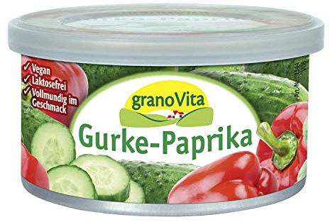 granoVita Pastete Gurke-Paprika, 125g