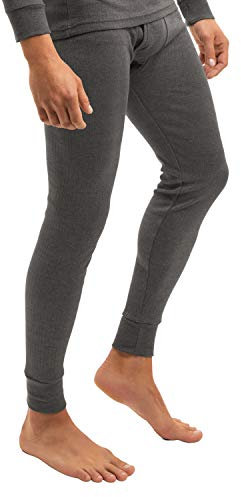 MT Herren Ski- und Thermounterhose Thermo Light Lange warme Unterwäsche - Anthrazit 3XL