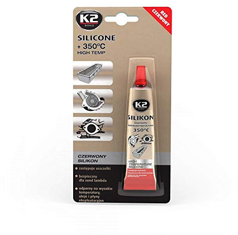 K2 Rojo de Alta Temperatura de Silicona