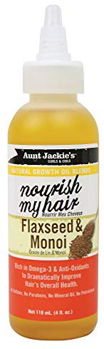 Aunt Jackie's - Curls & Coils Growth Oil Nourish My Hair - Nährendes Haaröl für gesundes Haarwachstum - 118 ml