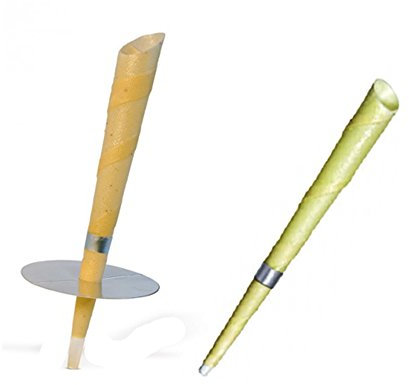 2 Beeswax Cones for Ear Cleaning