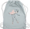 Turnbeutel Rucksack - Tanzen Geschenk - Balletttänzerin Ballerina - Unisize - Pastell Blau - dance geschenke ballett juterucksäcke sportbeutel tänzerin tanz tänzer figur turnsack ballettgeschenk