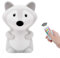 Tianhaixing Nachtlicht für Kinder 9 Farben LED Baby Nachttischlampe wiederaufladbare Kinderzimmerlampe Tragbare Silikon Fuchs Nachtlampe mit Fernbedienung/Touch-Steuerung/Lichtintensität Einstellbar