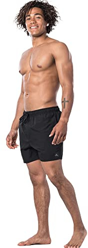Rip Curl 2026 Männer Offset Volley Boardshorts CBOLQ4 - Black