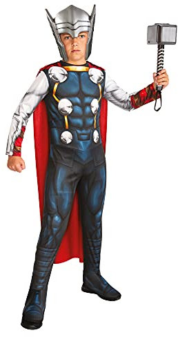 Rubies Disfraz Thor Classic, Marvel, Avengers, Talla S, 5-6 años, para niños (702031-S)